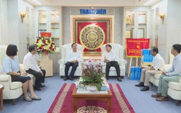 Chủ tịch UBND TP.HCM Phan Văn Mãi thăm Báo Thanh Niên