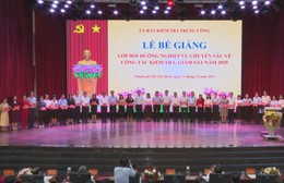 Bế giảng lớp Bồi dưỡng nghiệp vụ chuyên sâu về công tác kiểm tra, giám sát 2025