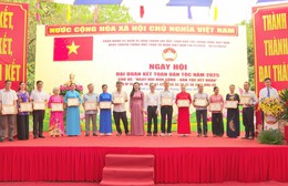 Xã Vĩnh Lộc: Sôi nổi Ngày hội Đại đoàn kết toàn dân tộc năm 2025