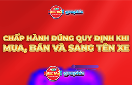 NewZgraphic: Cảnh sát giao thông khuyến cáo người dân chấp hành đúng quy định khi mua, bán và sang tên xe