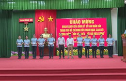 TP. Hồ Chí Minh mang công trình nước sạch và quà tặng nghĩa tình đến với Trung đoàn 935