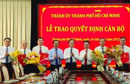 TP. Hồ Chí Minh công bố các quyết định về công tác cán bộ