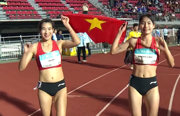 Điền kinh Việt Nam giành cú đúp "Vàng"
