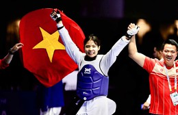 Tấm Huy chương Vàng tiếp theo Taekwondo Việt Nam