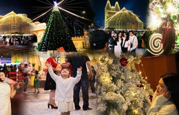 TP. Hồ Chí Minh “lên đèn”, người dân háo hức “lên đồ” đón Giáng sinh