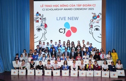 Gần 5 tỷ đồng học bổng sau 13 năm: CJ đồng hành cùng giáo dục Lâm Đồng