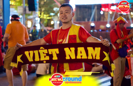 Nhiều tuyến đường lớn tại TP. Hồ Chí Minh rực sắc đỏ trước thềm chung kết