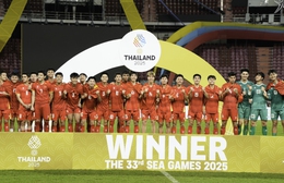 Ngược dòng quả cảm, U22 Việt Nam vô địch SEA Games 33