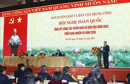 Tổng Bí thư Tô Lâm: Xây dựng đội ngũ cán bộ tuyên giáo và dân vận 'chuyên tâm, thạo việc'