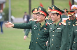 Đại tướng Phan Văn Giang, Bộ trưởng Bộ Quốc phòng gặp mặt, động viên CLB Thể Công - Viettel