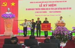 Kỷ niệm 30 năm Ngày truyền thống Khu di tích lịch sử Địa đạo Củ Chi