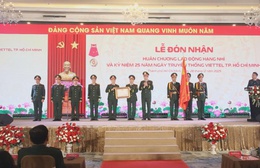 Viettel TP. Hồ Chí Minh ghi dấu mốc 25 năm phát triển, vinh dự đón nhận Huân chương Lao động hạng Nhì