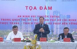 An ninh phi truyền thống đặt ra yêu cầu mới cho quản trị đô thị TP. Hồ Chí Minh