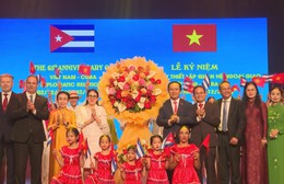 Kỷ niệm 65 năm thiết lập quan hệ ngoại giao Việt Nam - Cuba
