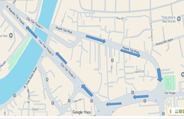 Điều chỉnh tổ chức giao thông hạn chế tải trọng lưu thông qua cầu Tân Thuận 1, phường tân Thuận