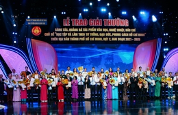 Ấn tượng Lễ trao giải về "Học tập và làm theo tư tưởng, đạo đức, phong cách Hồ Chí Minh"
