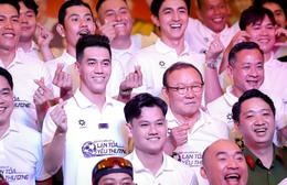 Năng lượng tích cực từ trận cầu giao hữu lan tỏa yêu thương