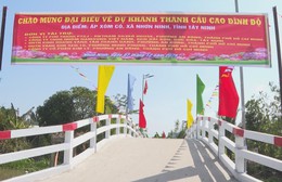 Tây Ninh khánh thành cầu Cao Đình Độ, mở lối giao thương cho người dân