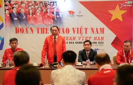 Bộ trưởng Nguyễn Văn Hùng tiếp sức Đoàn Thể thao Việt Nam tại SEA Games 33