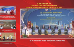 TP. Hồ Chí Minh đồng loạt khởi công, động thổ các dự án hạ tầng - giao thông trọng điểm chào mừng Đại hội XIV của Đảng