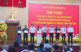 Phường Chánh Hưng hoàn thành và vượt 20 chỉ tiêu chủ yếu trong năm 2025