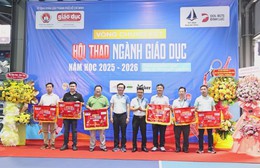 Hơn 600 vận động viên tranh tài tại vòng chung kết Hội thao ngành Giáo dục TP. Hồ Chí Minh