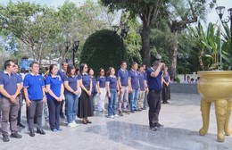 Chi bộ HTV-TMS tổ chức hành trình về nguồn tại Khu di tích Minh Đạm