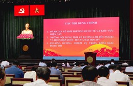 Hội nghị báo cáo viên Trung ương toàn quốc thông báo nhanh kết quả Đại hội XIV của Đảng