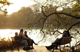 Miền Bắc nhiệt độ tăng trước khi có đợt không khí lạnh mới