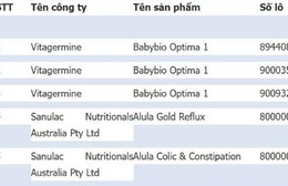 Bộ Y tế cảnh báo 5 loại sữa trẻ em nghi nhiễm độc tố