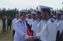 Bộ Tư lệnh Vùng 2 Hải quân tiễn hơn 500 quân nhân hoàn thành nghĩa vụ trở về địa phương