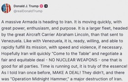 Iran cảnh báo tấn công thủ đô Israel nếu Mỹ tấn công