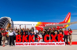 Vietjet Thailand chính thức khai thác tàu bay Boeing, đánh dấu bước tiến về phát triển đội bay toàn diện