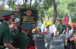 Lễ Khánh thành Bia Tưởng niệm cán bộ, chiến sĩ Biệt động Sài Gòn - Gia Định hy sinh trong cuộc tổng tiến công và nổi dậy Xuân Mậu Thân 1968
