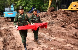 Hôm nay 15/10, quy tập thêm 8 bộ hài cốt liệt sĩ được quy tập tại Công viên Lê Thị Riêng