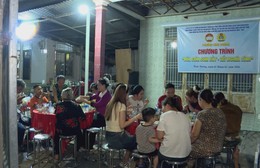 Mùa xuân về ấm áp nơi xóm trọ