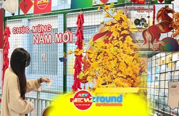 NewZround: Giao thông Xanh - Năng lượng mới: Không gian Tết Bính Ngọ rộn ràng tại Metro