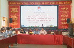 Phòng Đối ngoại – Văn phòng UBND TP. Hồ Chí Minh thăm, chúc Tết và trao bằng khen cho Đoàn bác sĩ Tâm Việt