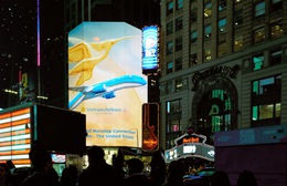 Hình ảnh Việt Nam tỏa sáng tại Quảng trường Thời đại, New York