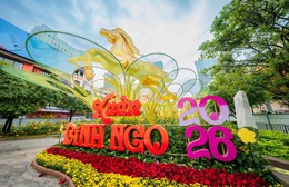 Đường hoa Nguyễn Huệ Tết Bính Ngọ 2026:
Hơn 1,8 triệu lượt khách check-in