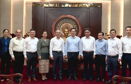 Thường trực Thành ủy TP. Hồ Chí Minh tiếp Tổng Lãnh sự Lào nhân dịp Tết Nguyên đán