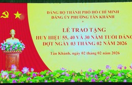 Phường Tân Khánh họp mặt kỷ niệm 96 năm Ngày thành lập Đảng Cộng sản Việt Nam