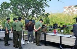Tăng cường ứng dụng thiết bị máy bay không người lái trong bảo đảm an ninh, trật tự tại TP. Hồ Chí Minh