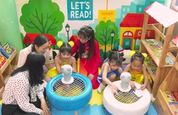 Chuyển đổi số bậc mầm non: Khi robot trở thành "trợ giảng"