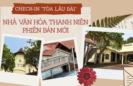 Check-in "tòa lâu đài" Nhà Văn hóa Thanh niên phiên bản mới: góc nào cũng thành ảnh đẹp
