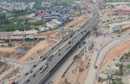 Tiến độ thi công Vành đai 3 TP. Hồ Chí Minh: Tâm điểm nút giao Tân Vạn