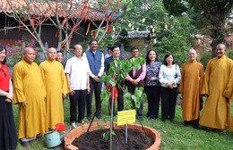 Tổng Lãnh sự Ấn Độ tại TP. Hồ Chí Minh đến thăm Khu Di tích Giồng Dứa