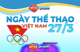 NewZgraphic: Ngày Thể thao Việt Nam 27/3 - Khỏe để kiến tạo tương lai