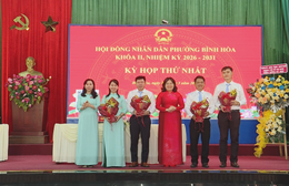 Hội đồng Nhân dân phường Bình Hòa khóa II bắt đầu nhiệm kỳ với nhiều kỳ vọng