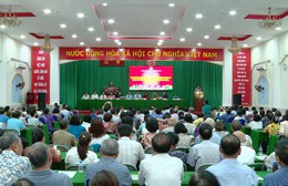 Cử tri phường Gia Định tiếp xúc các ứng cử viên đại biểu Quốc hội khóa XVI và đại biểu HĐND TP. Hồ Chí Minh